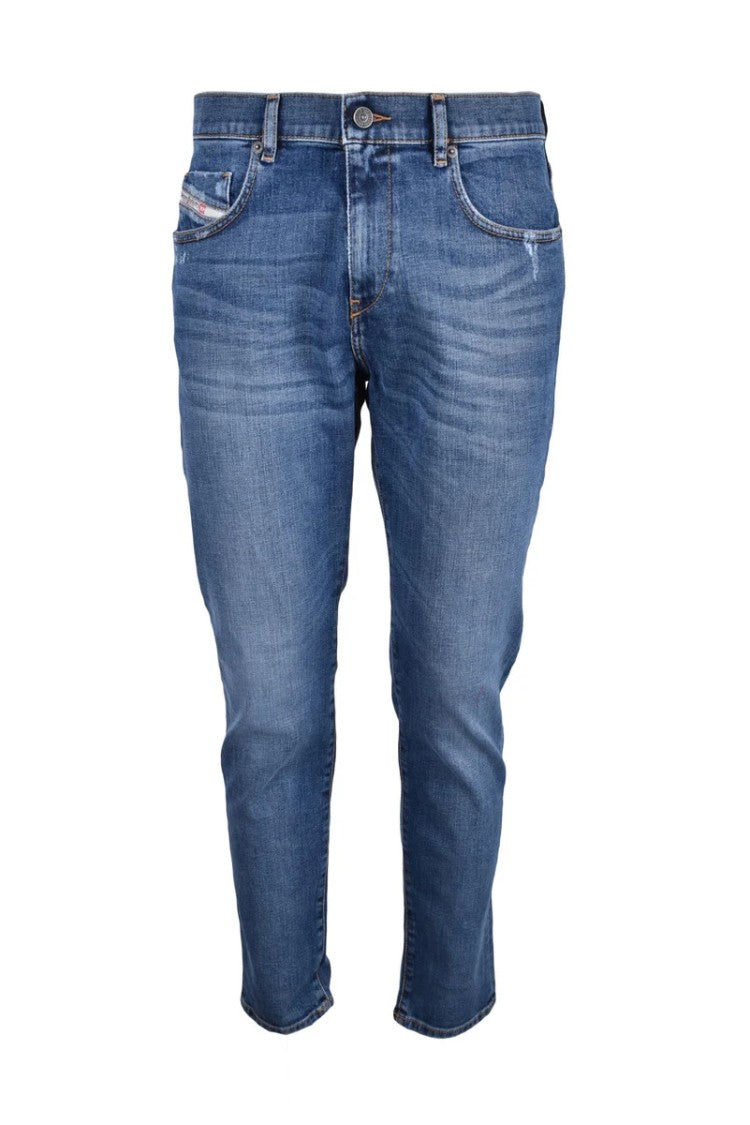 Diesel Denim Faded Stretch Jeans