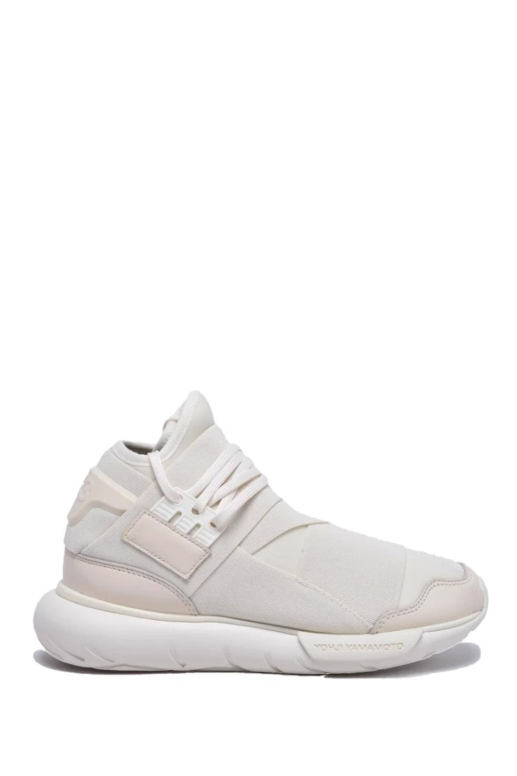 Y-3 Qasa Sneakers Leather Polyester - White
