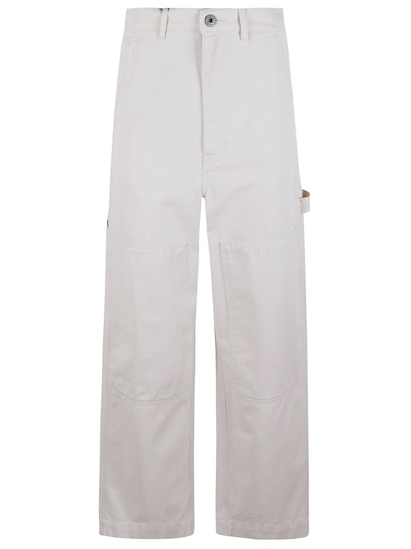 Max Mara High-Waisted Wide-Leg Pants With Functional Pockets