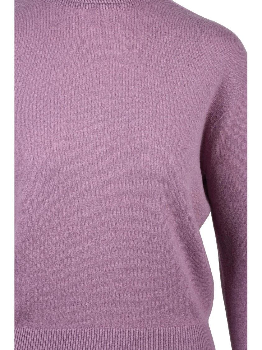 Kaos Ciclista Wool Sweater With High Neckline And Ribbed Details