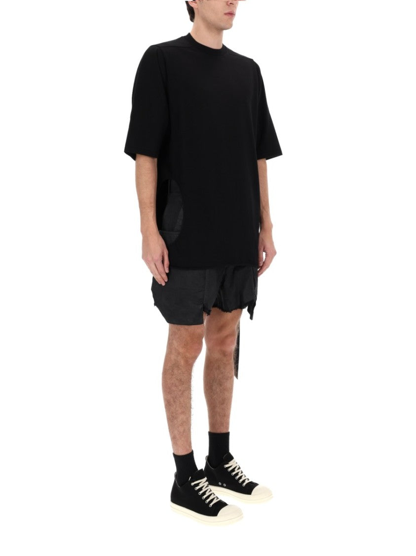 Drkshdw By Rick Owens Subhuman Jumbo Cotton Strap T-Shirt