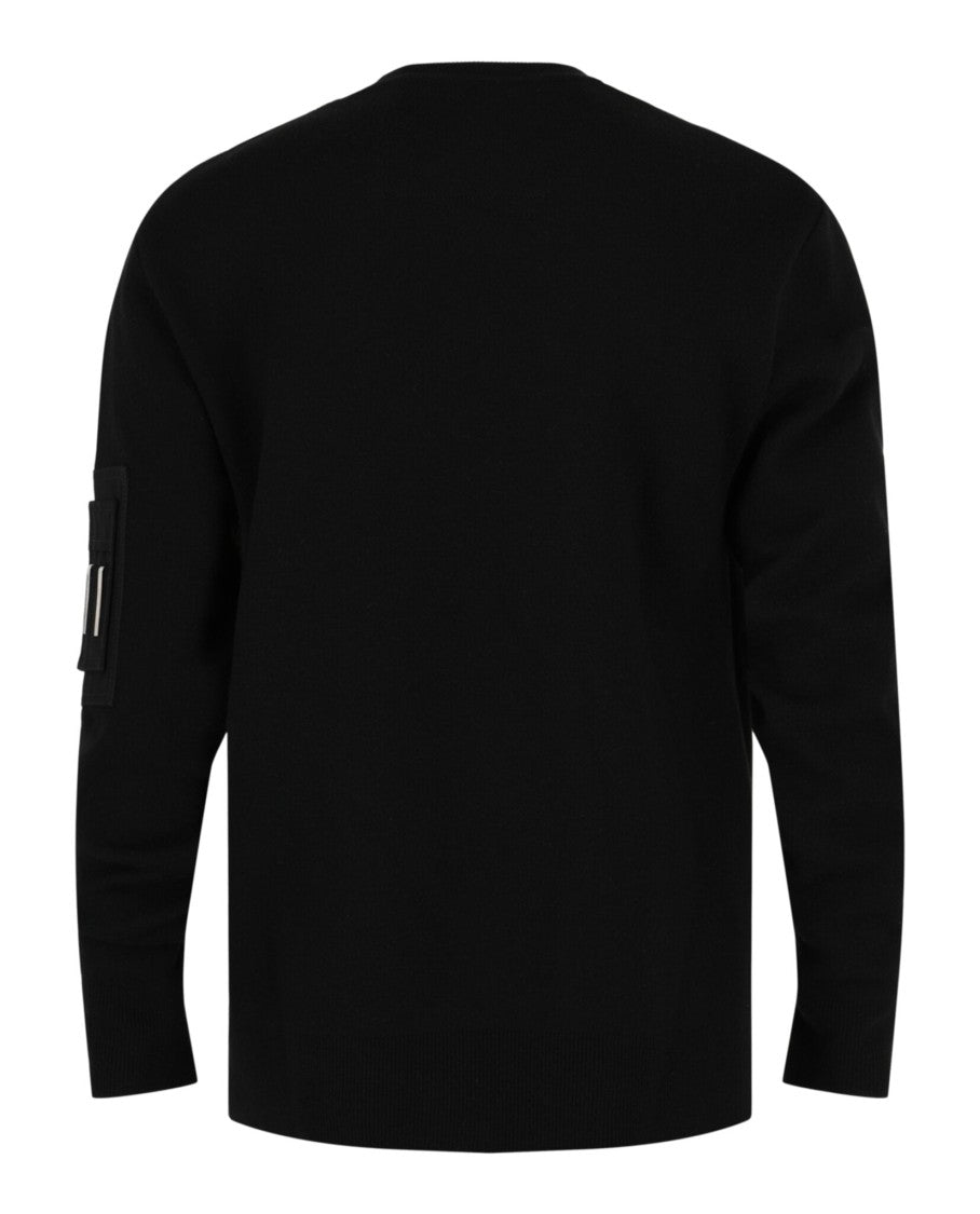 Givenchy Zip-Pocket Long Sleeve Sweater