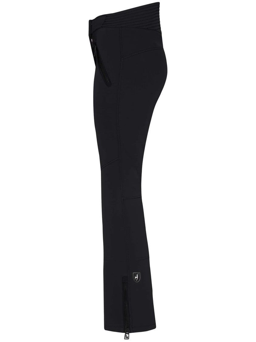 Toni Sailer Black Ella Fitted Flared Ski Pants