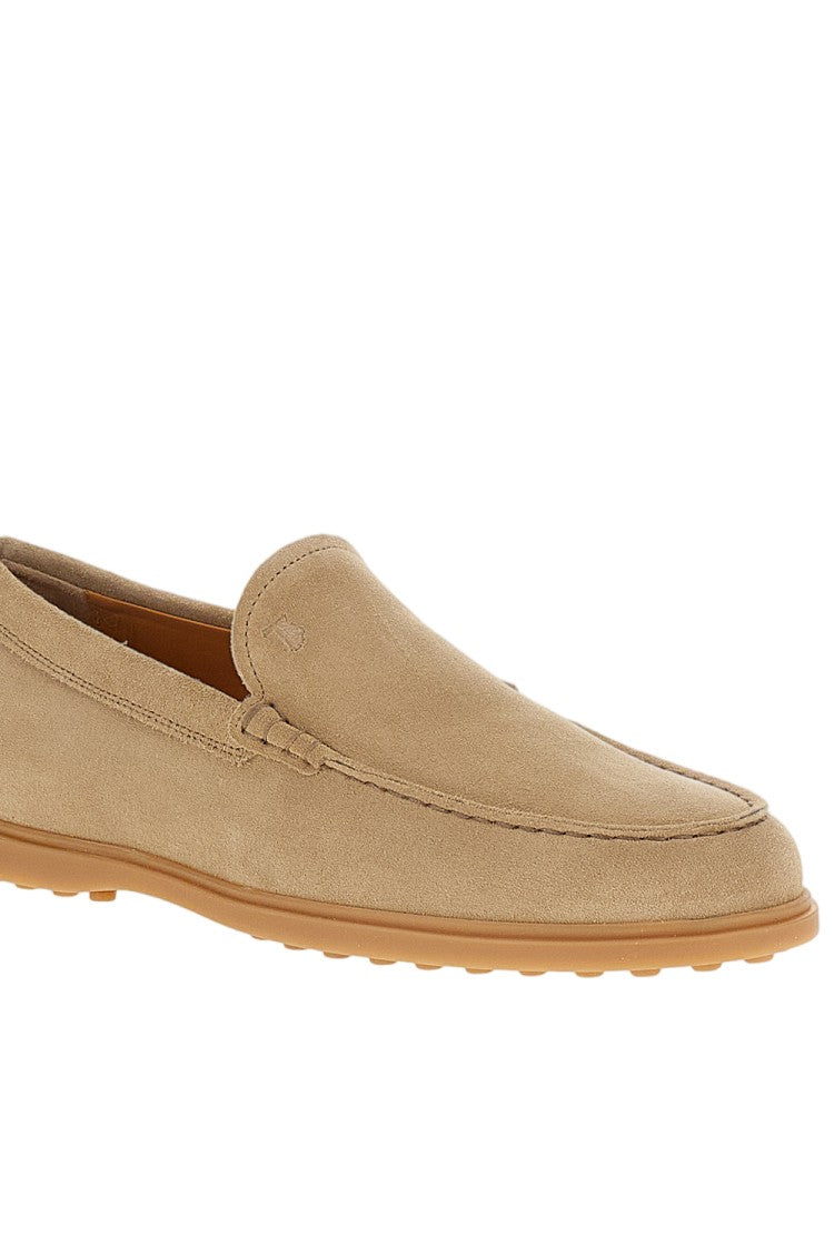 Tod's Beige Pantofola Loafers