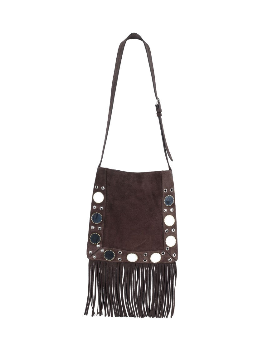 Valentino Garavani Brown Structured Bag With Classic Silhouette