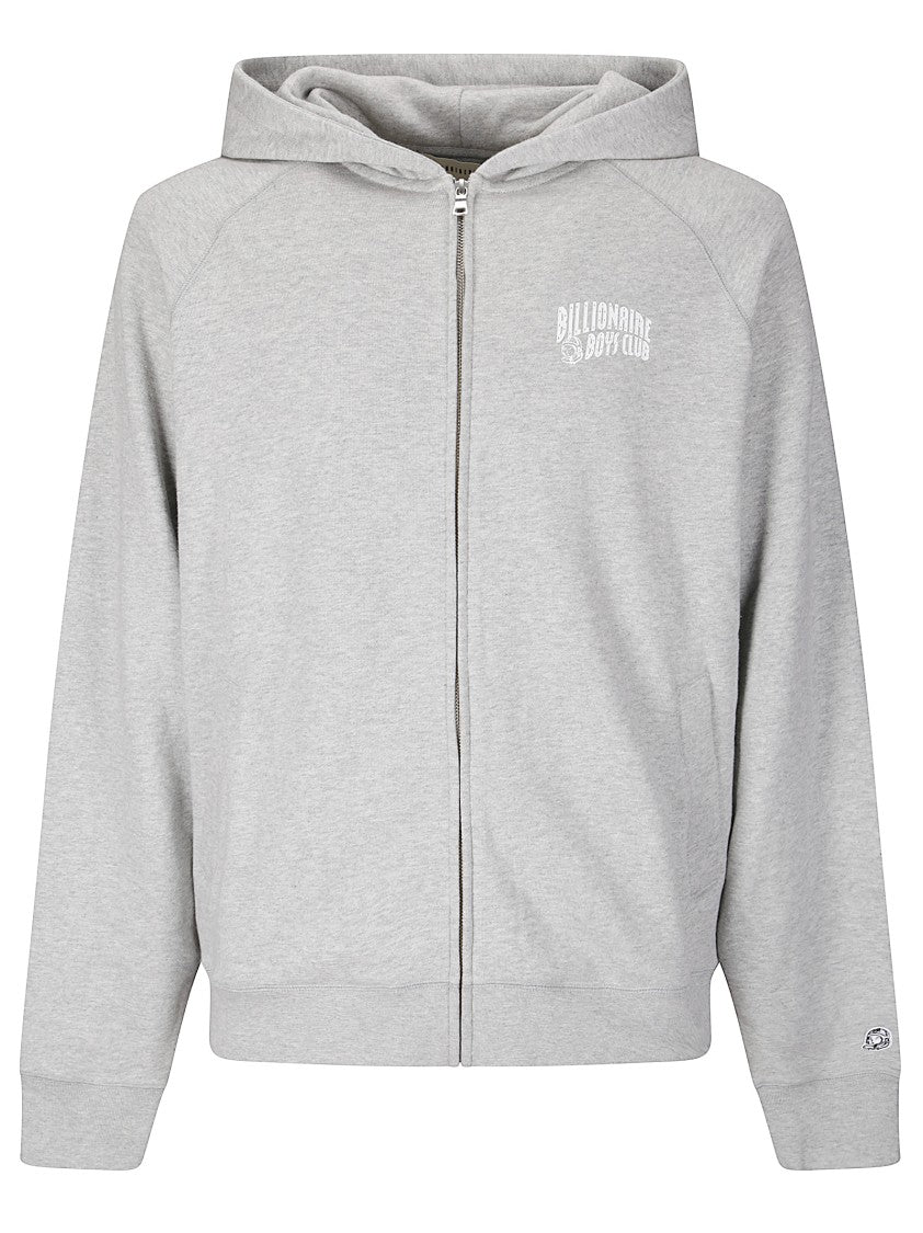 Billionaire Boys Club Small Arch Logo Zip Through Sweatshirt