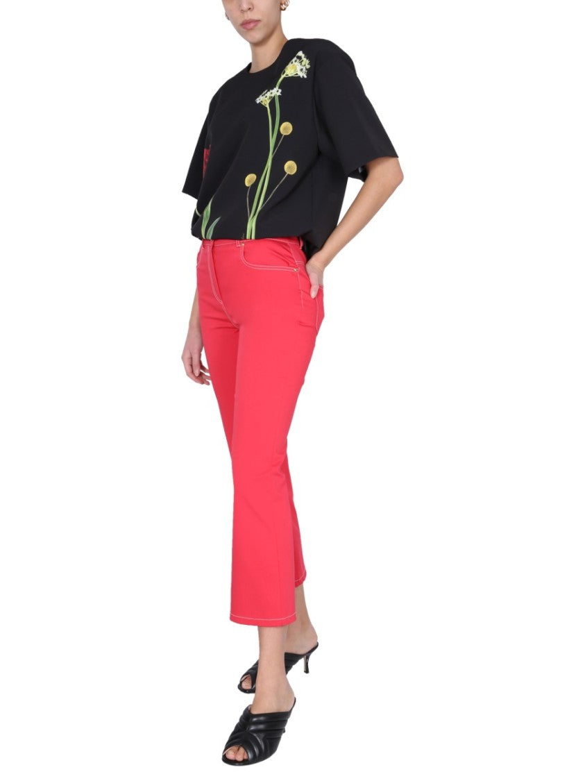 Boutique Moschino High-Rise Skinny Kick Jeans