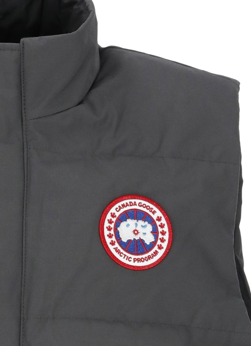 Canada Goose Grey Padded Sleeveless Vest