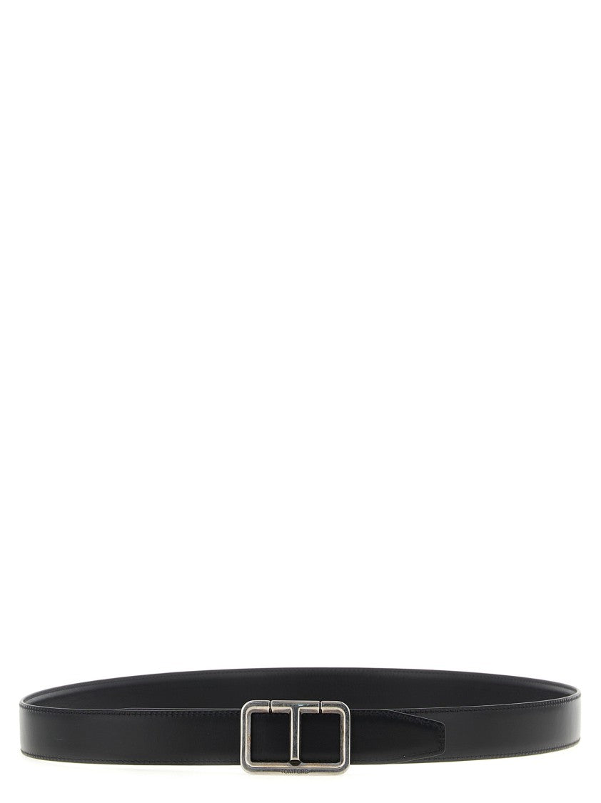 Tom Ford Antique Buckle Reversible Belt