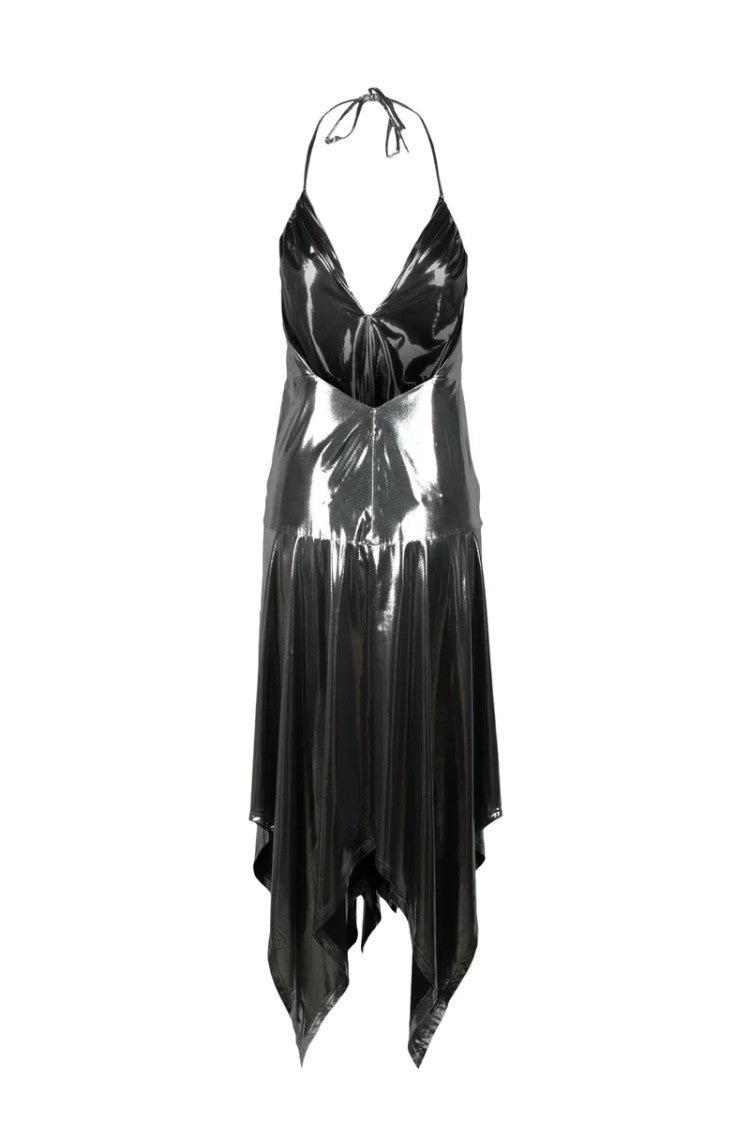 Alexandre Vauthier Long Dress Polyester Elastane - Silver