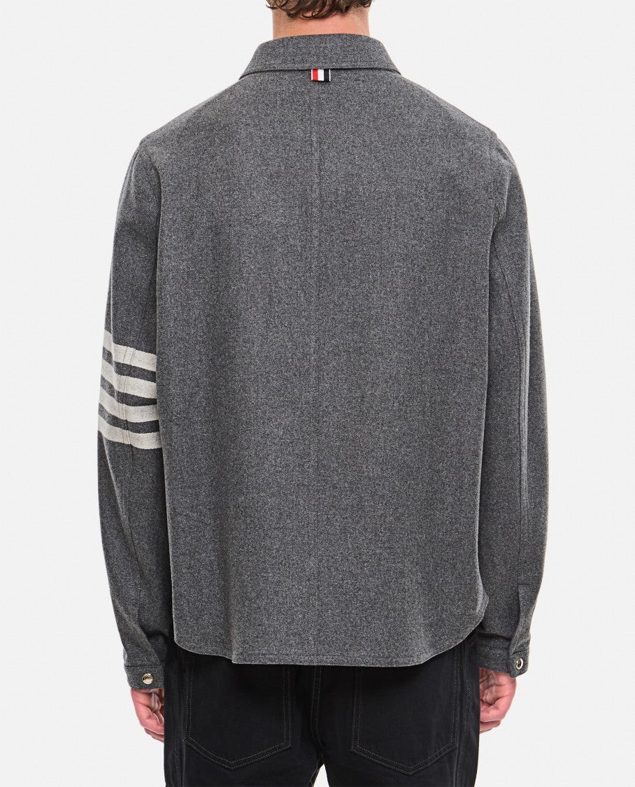 Thom Browne 4 Bar Utility Patch Pocket Jacket