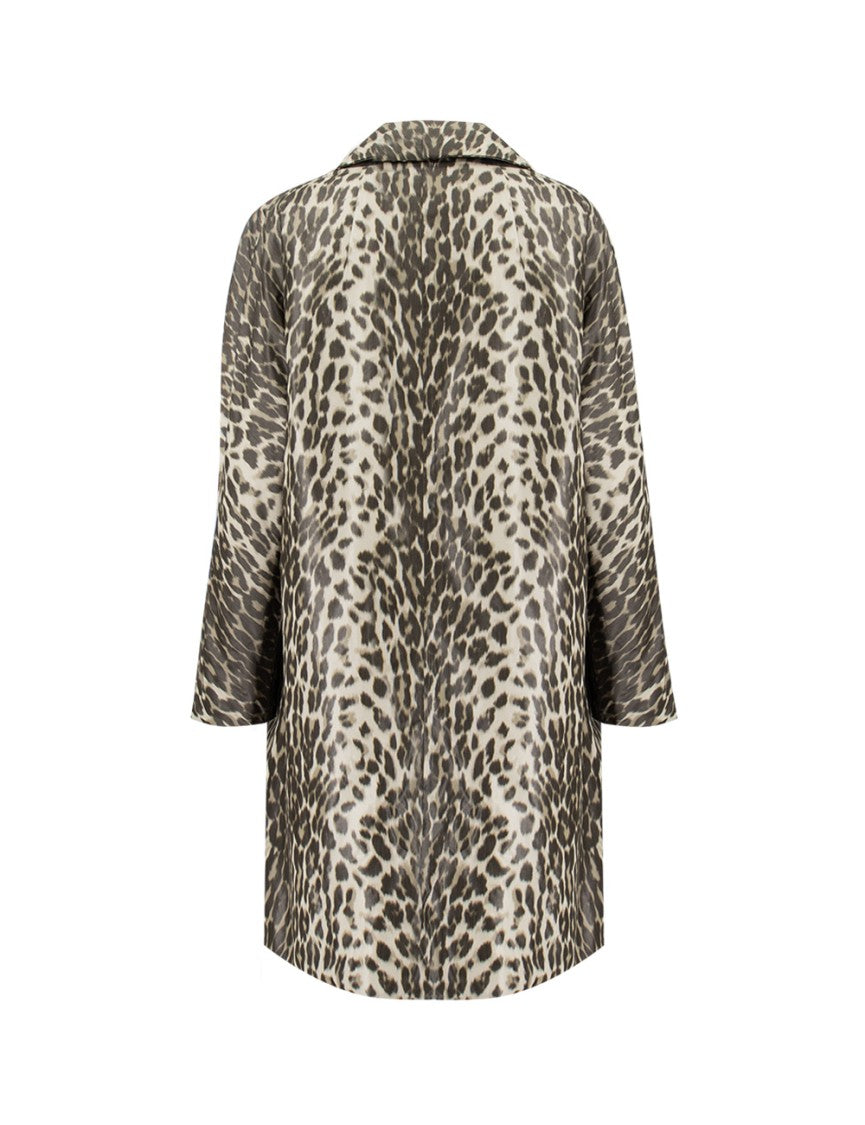 Aspesi Leopard Print Coat