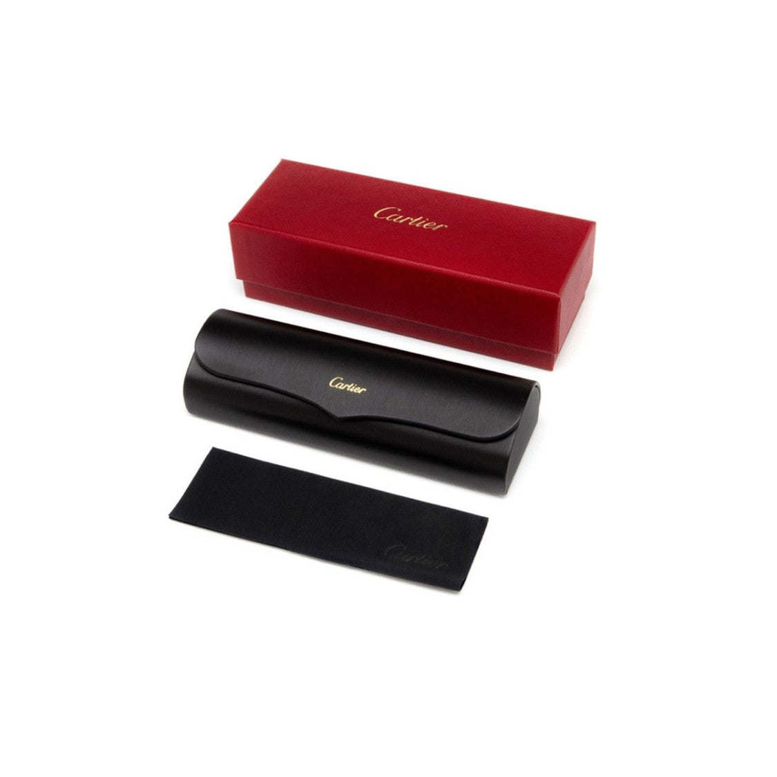 Cartier Gold Clash De Cartier Ct0545s Rimless Square Sunglasses