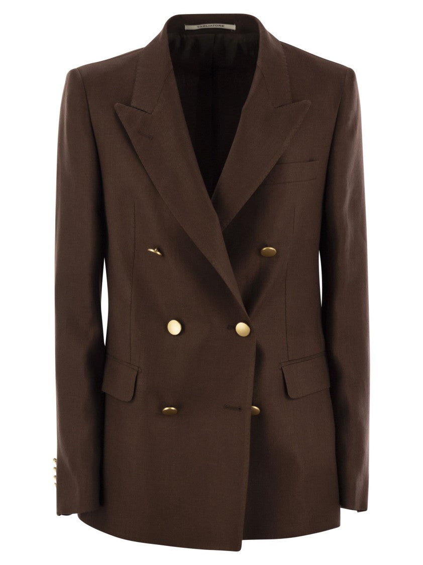 Tagliatore Paris - Linen Double-Breasted Blazer