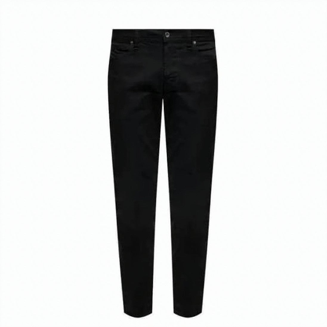 Diesel Slim Tapered Denim Pants With Five-Pocket Design