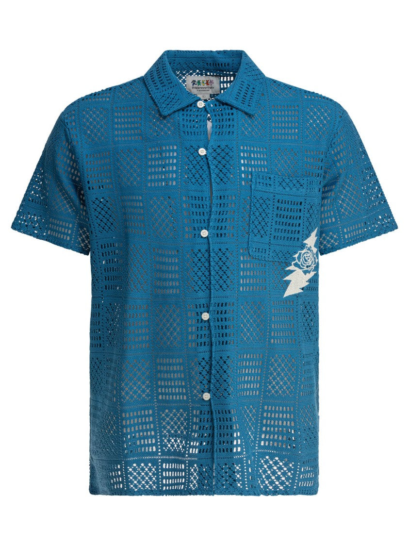 Thisisneverthat® "Gd Lightning Mesh" Shirt