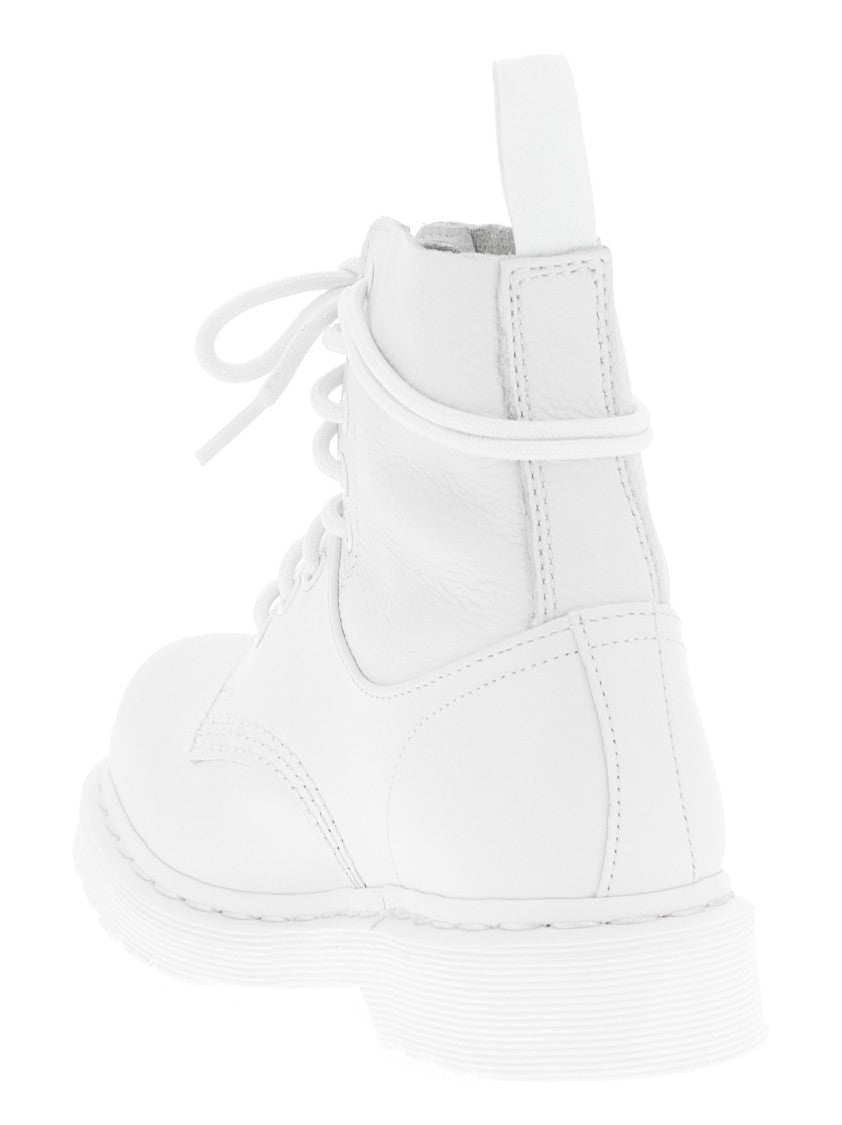 Mm6 By Maison Margiela 1460 Twist Leather Sneakers