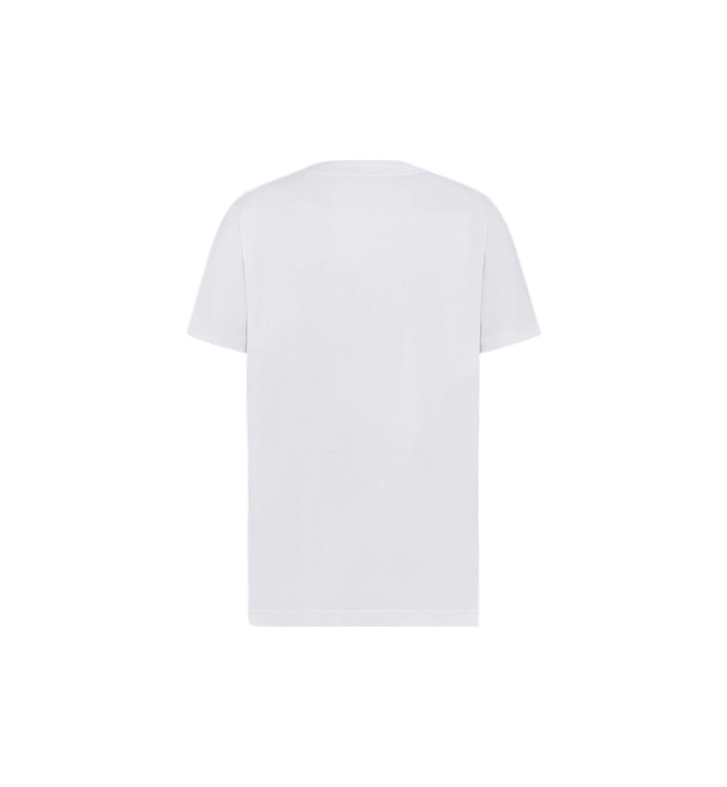 Christian Dior Short-Sleeve Crew Neck Logo T-Shirt