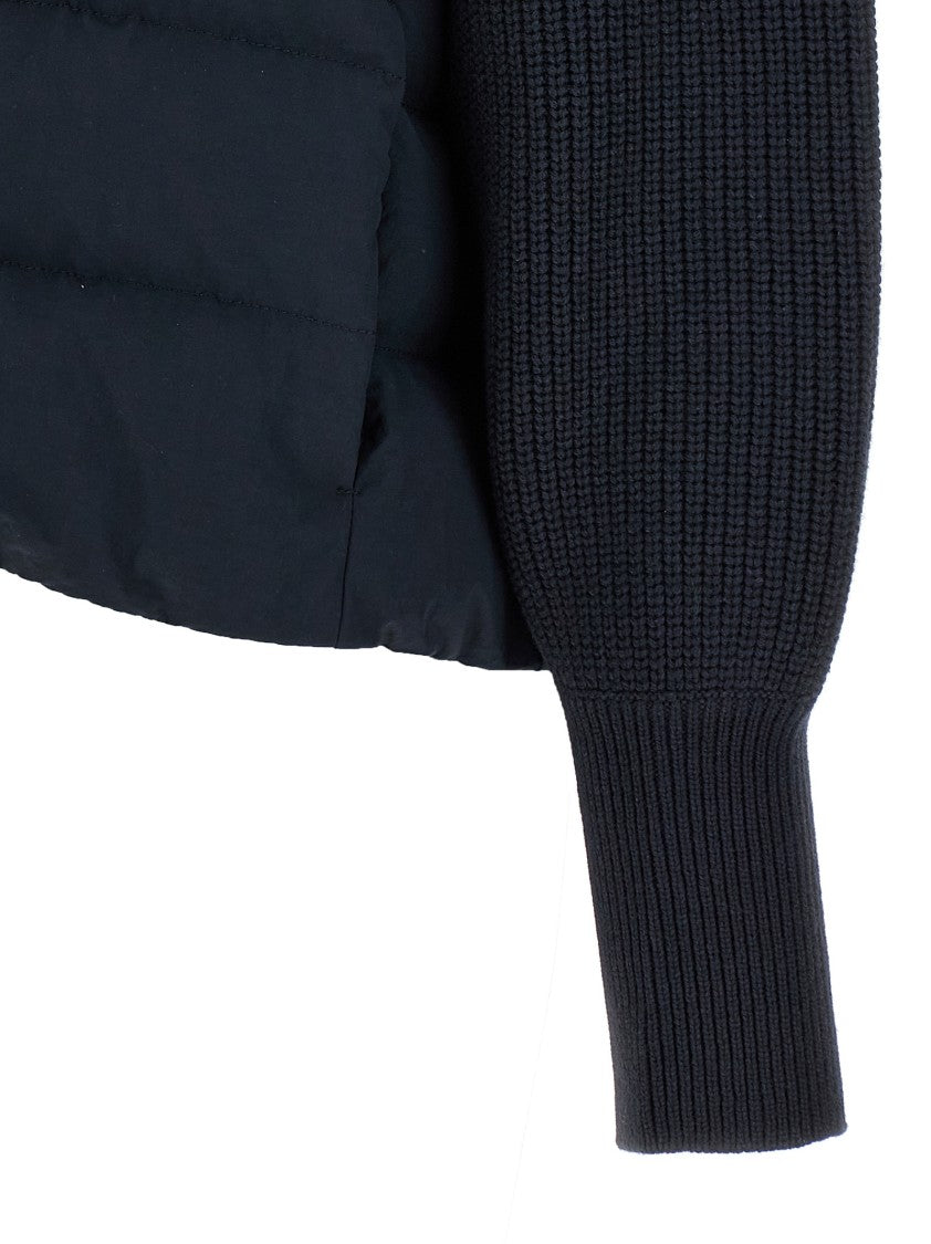 Brunello Cucinelli Two-Material Puffer Jacket