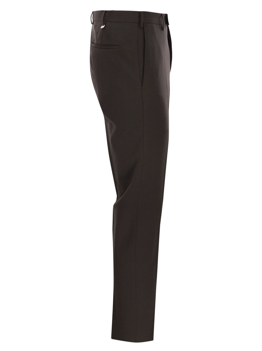 Pt Torino Dieci - Stretch Virgin Wool Trousers