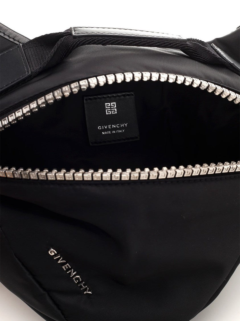 Givenchy Triangular Crossbody Bag With Embossed Branding