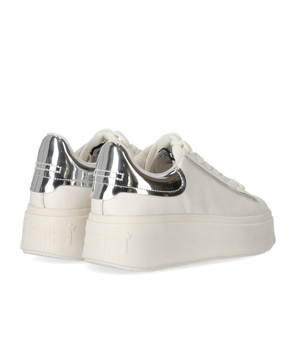 Ash Moby Bis White Silver Sneaker