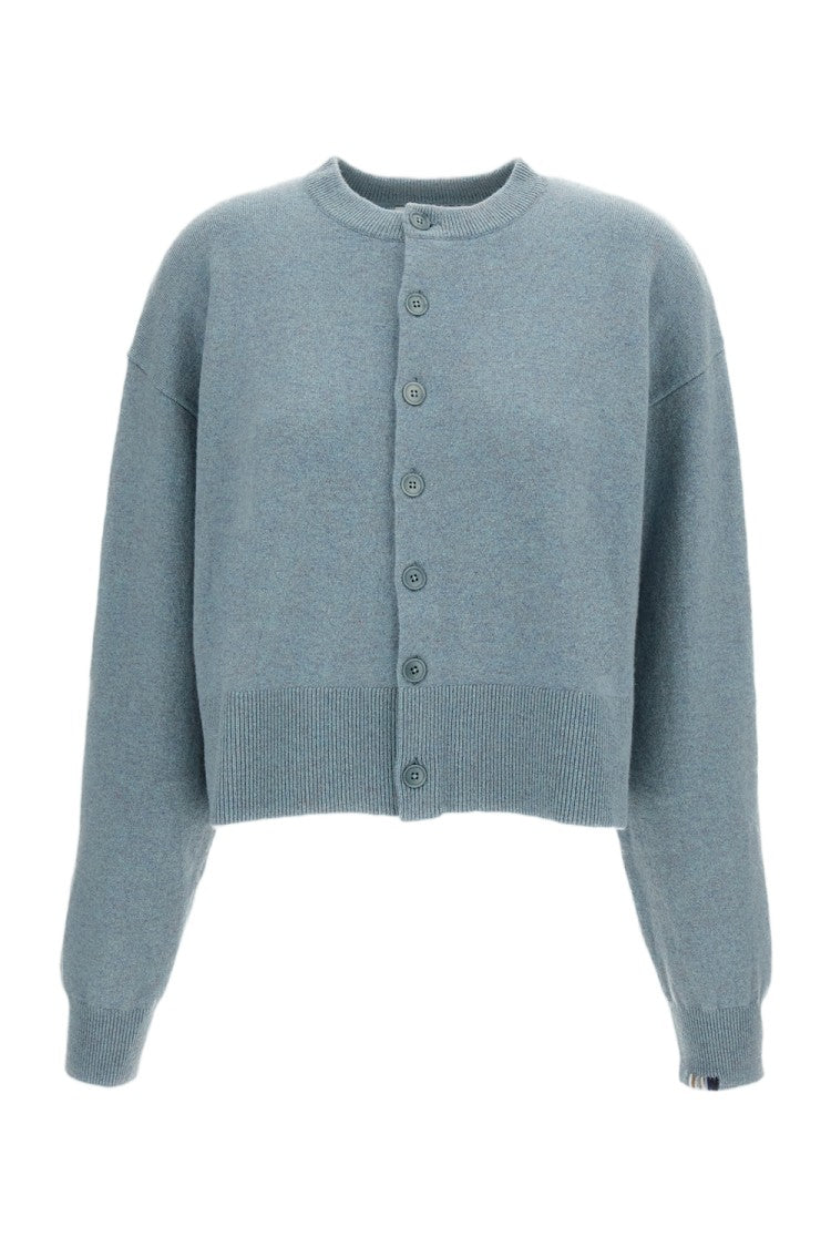 Extreme Cashmere Light Blue Cashmere-Blend N.170 Cardigan