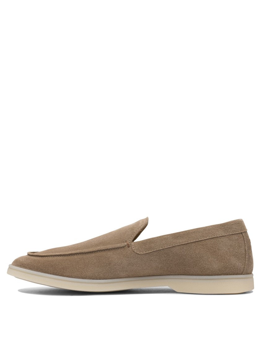 Henderson Baracco Suede Loafers With Rubber Sole