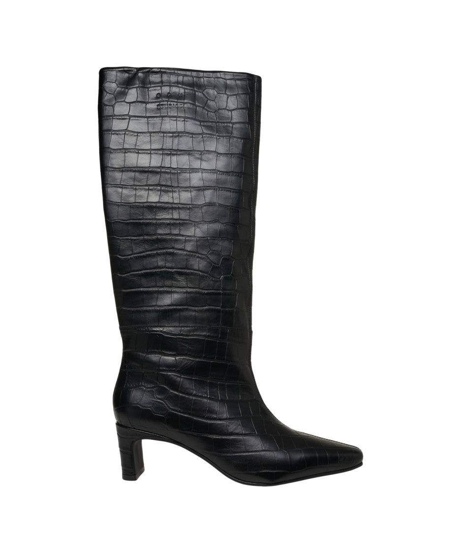 Copenaghen Crocodile-Effect Boots