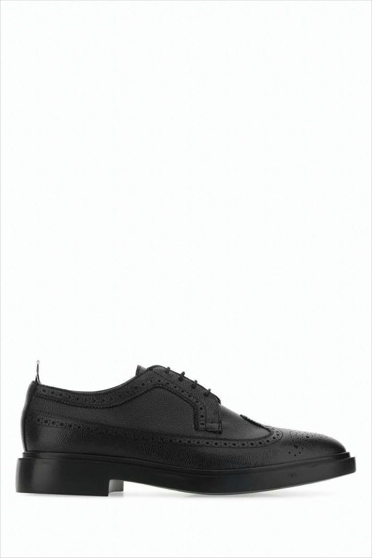 Thom Browne Longwing Brogue Dress Shoes With Tri-Color Tab