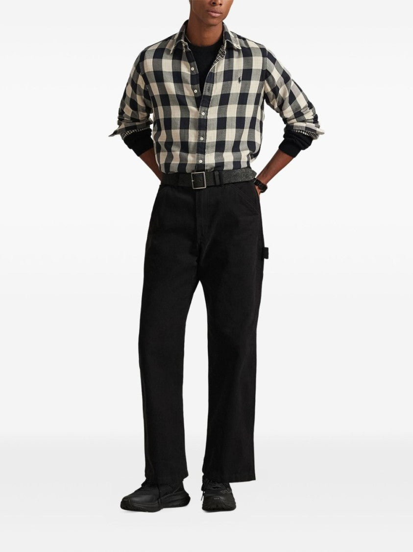 Polo Ralph Lauren Classic Check Pattern Button-Down Shirt