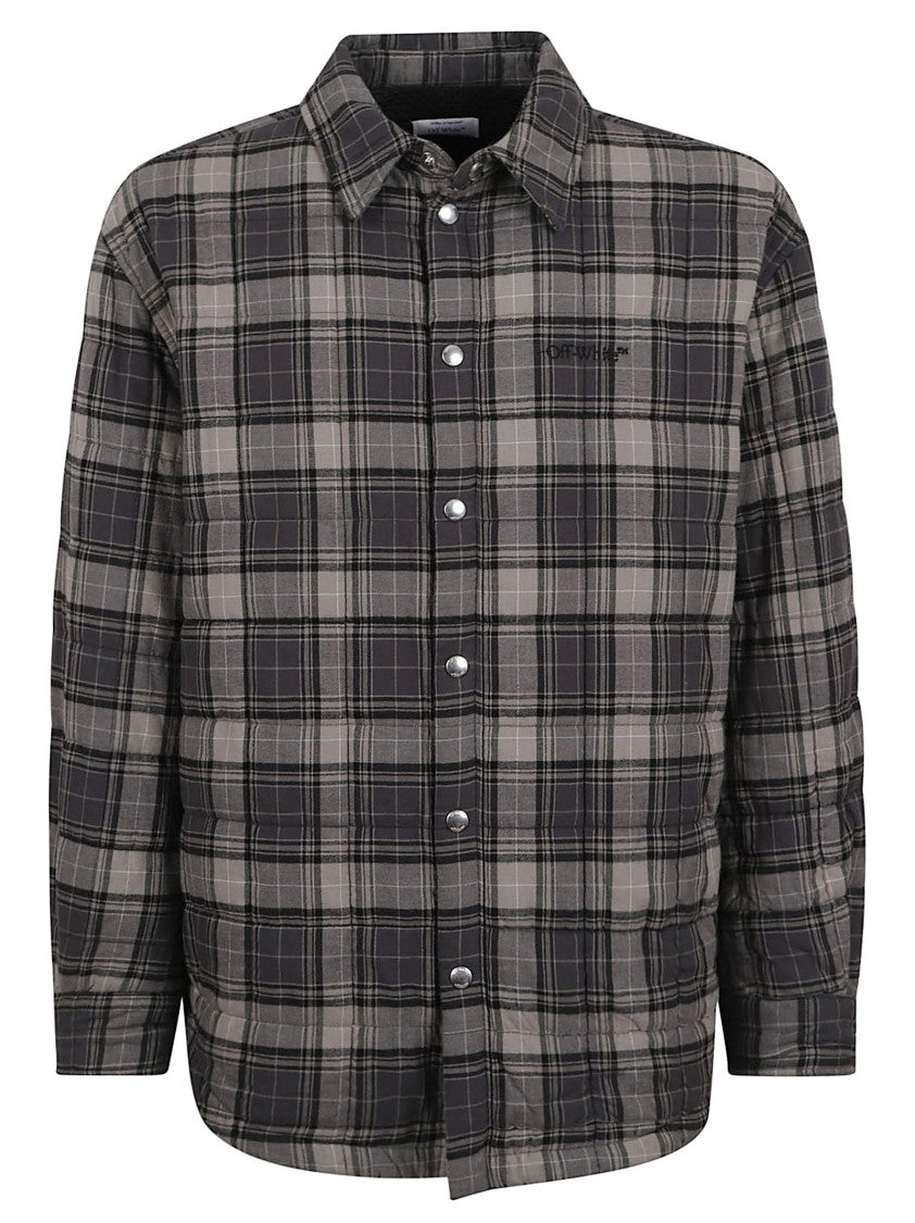 Off-White Padded Checked Shirt
