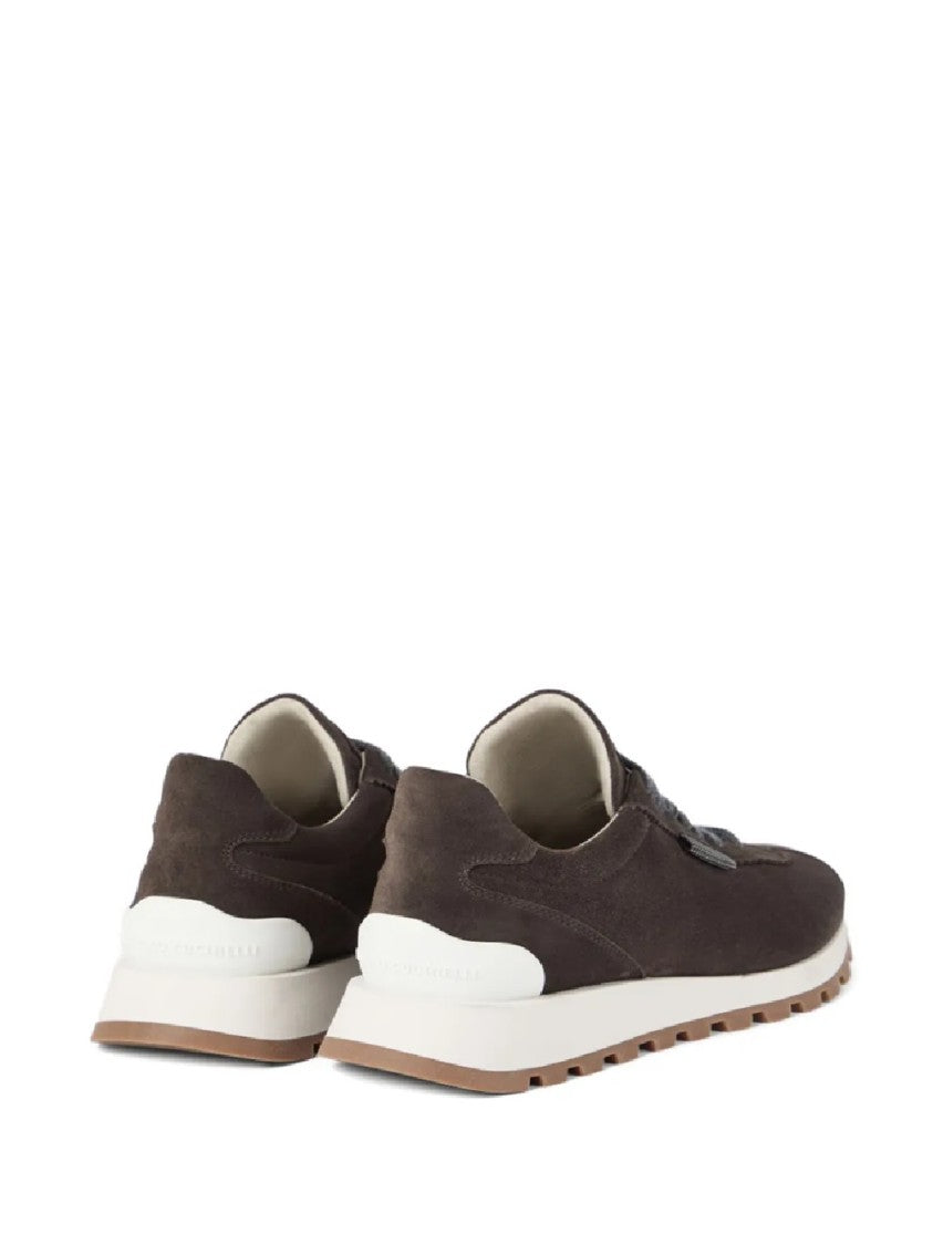 Brunello Cucinelli Chic Suede Sneakers