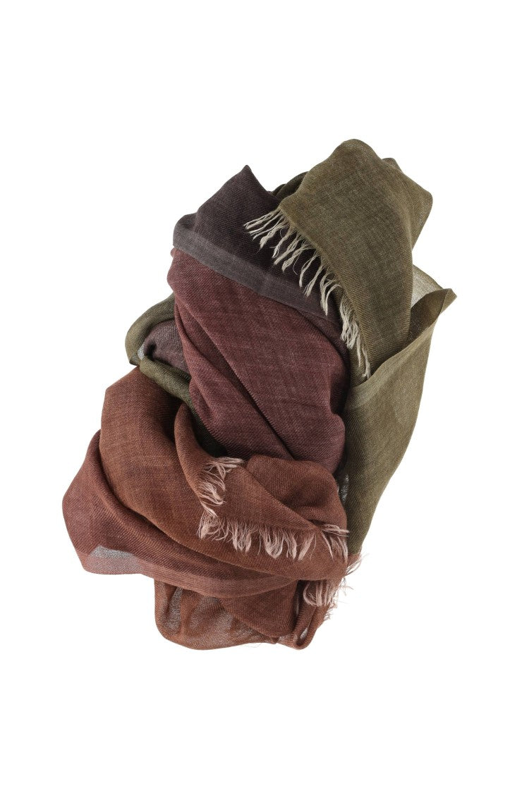 Faliero Sarti Cashmere & Silk Ombre Scarf