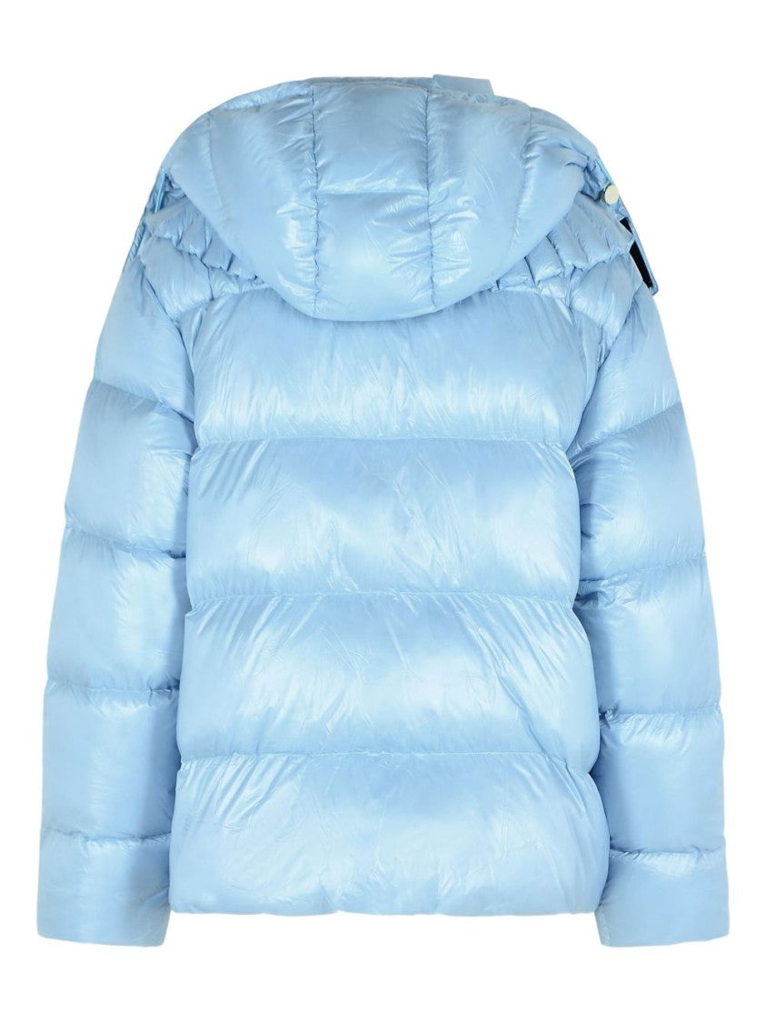 Raxxy Puffer Jacket With High Collar
