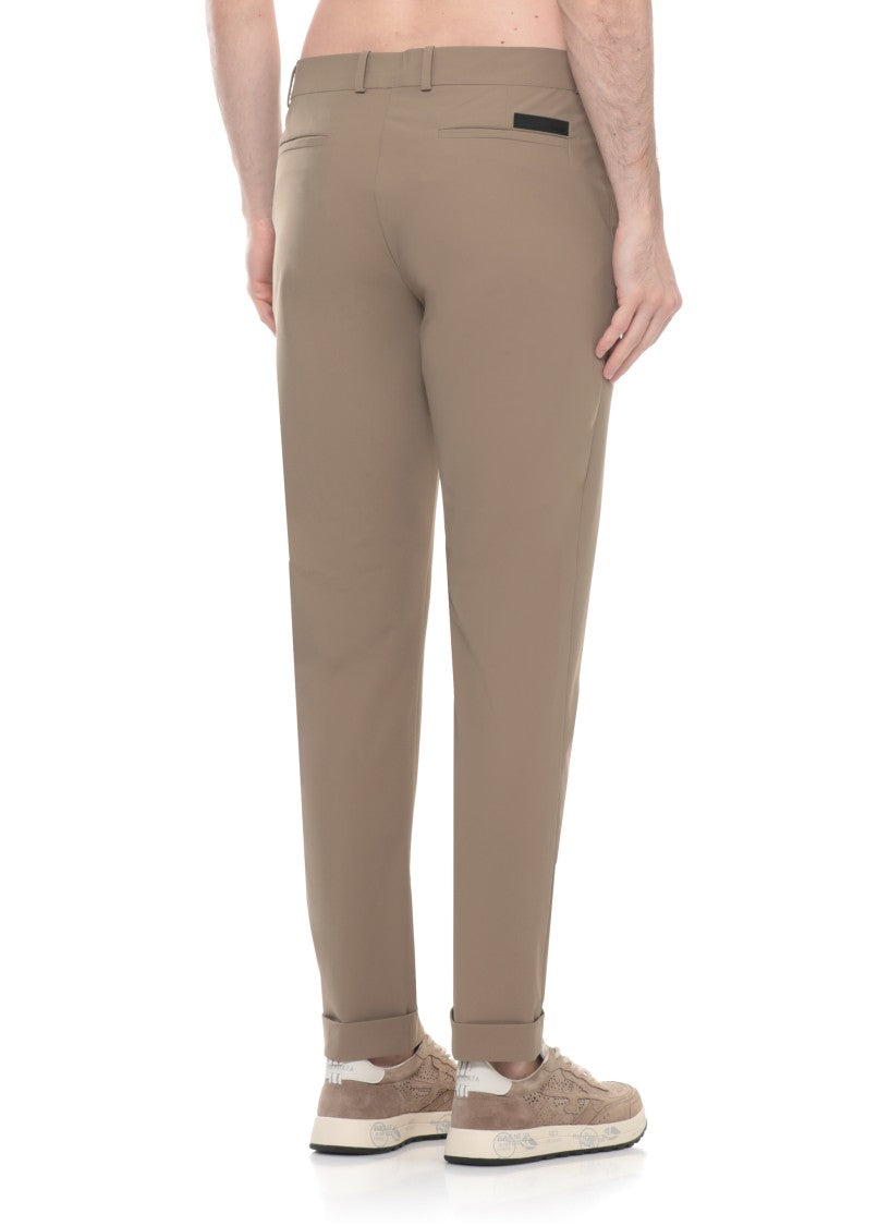 Rrd Brown Surflex Chino Straight-Leg Pants
