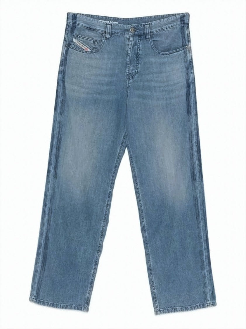 Diesel Relaxed Fit Straight-Leg Denim Pants