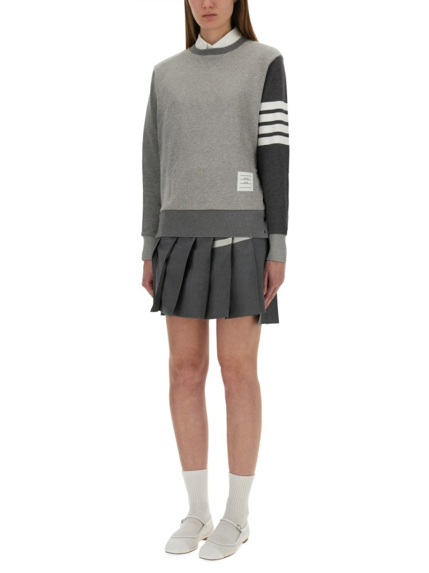Thom Browne "Funmix Classic Loopback 4-Bar" Sweatshirt