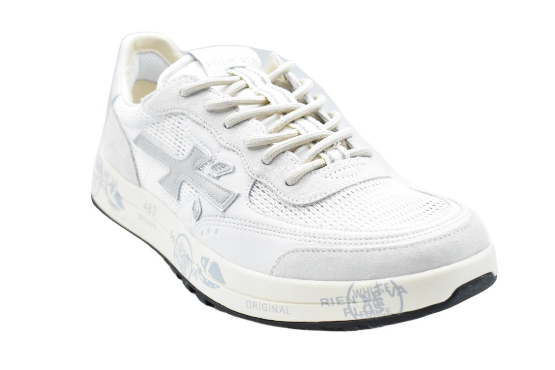 Premiata Low-Top Sneakers Crafted From Mesh