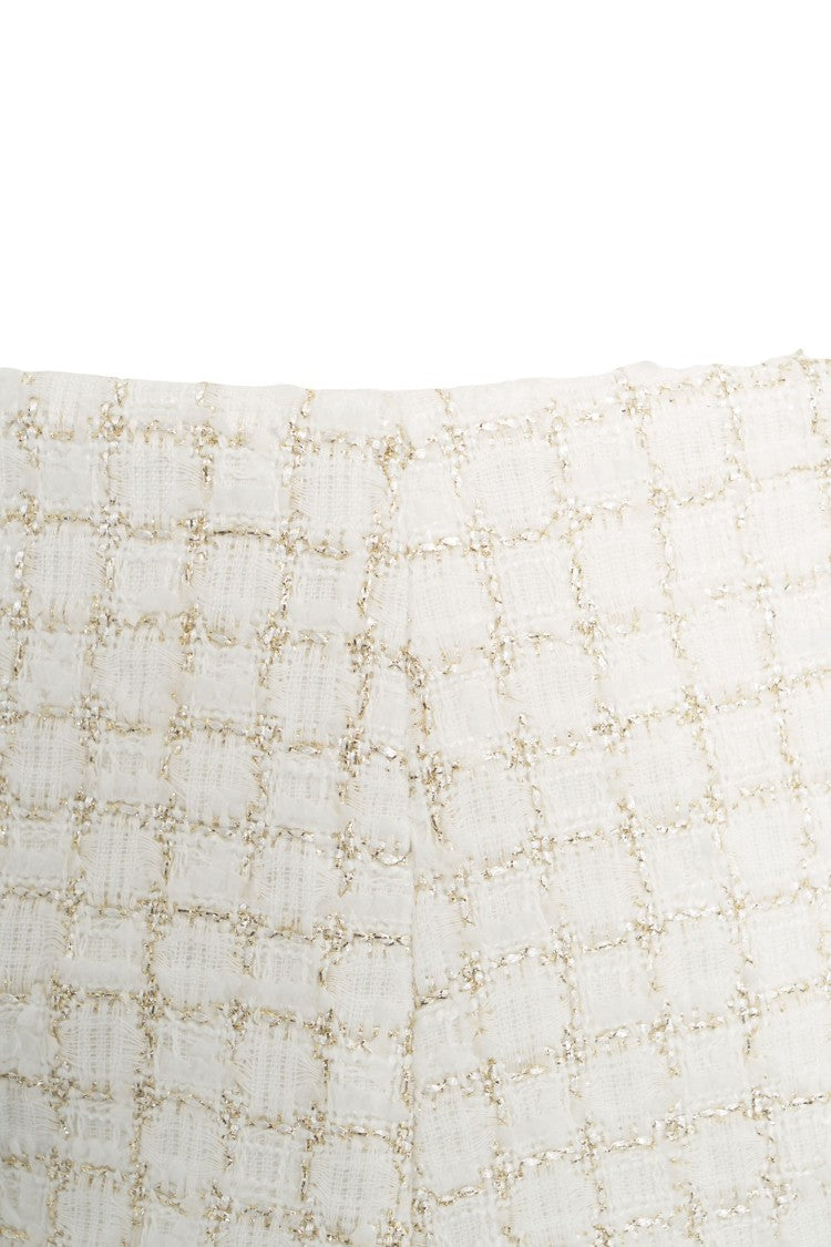 Veronica Virta Reese' Tweed Mini Skirt