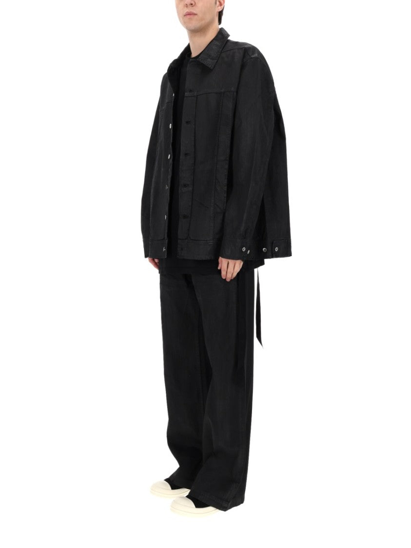 Drkshdw By Rick Owens Jumbo Worker Cotton Jacket