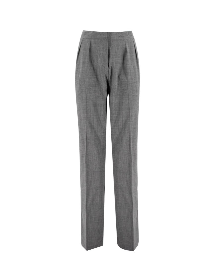 Fabiana Filippi Straight-Fit Trousers With Melange Texture
