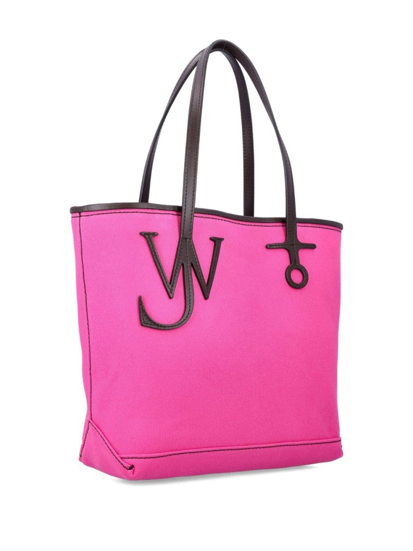 J. W. Anderson Structured Cotton Tote Bag With Contrasting Handles