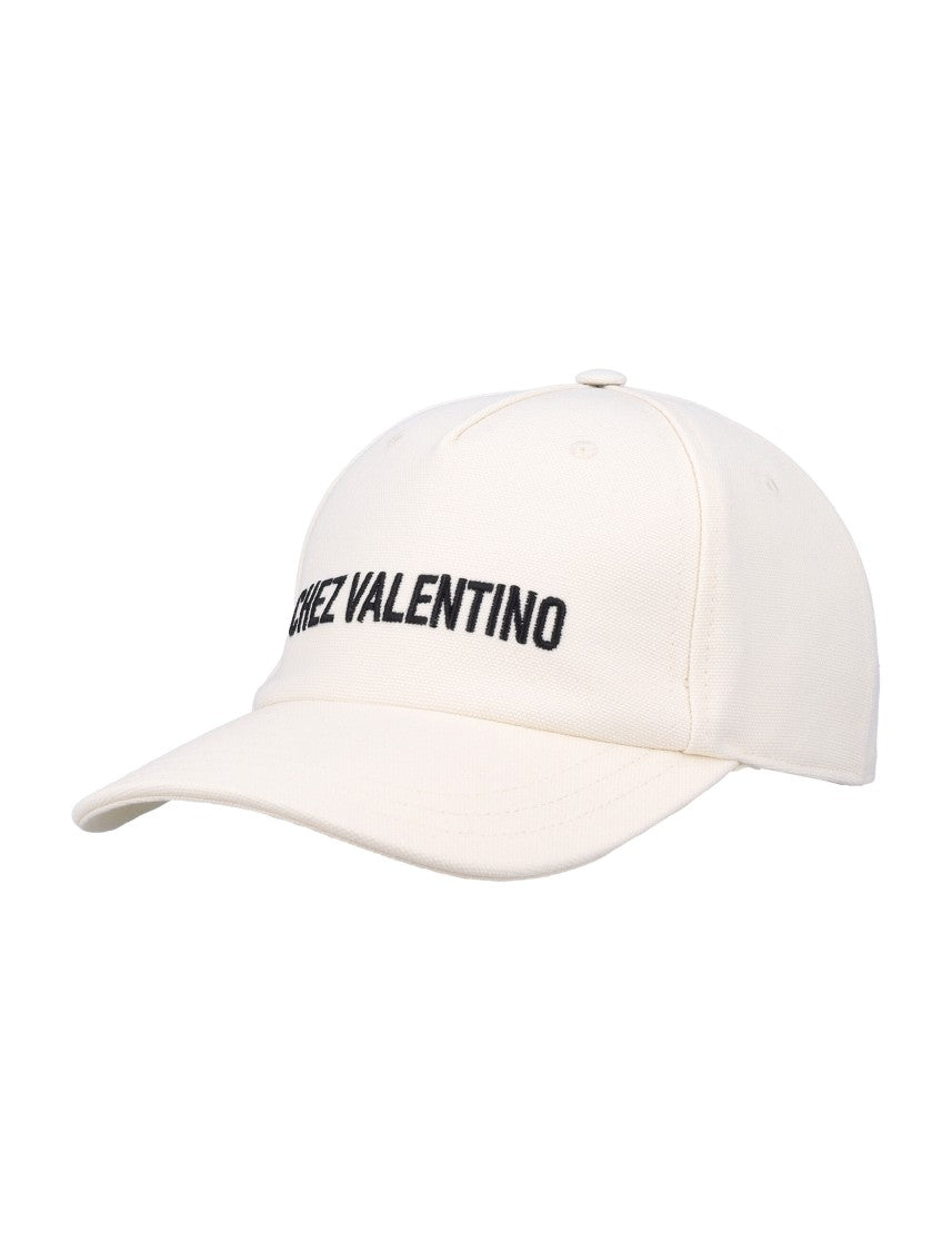 Valentino Garavani Structured Cap With Curved Brim