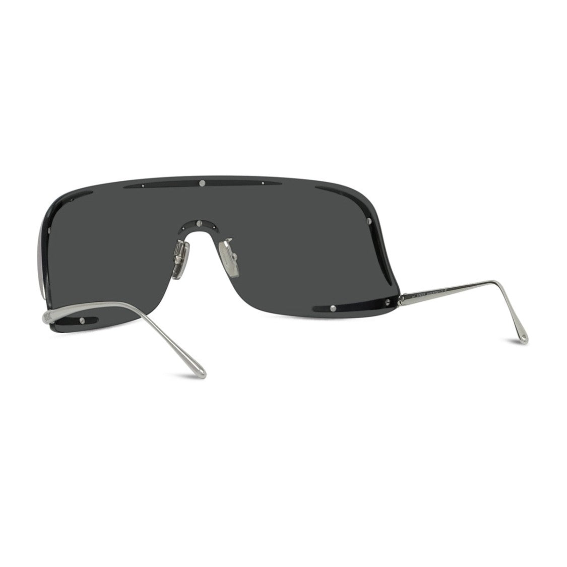 Loewe Gunmetal Shield Large Monobloc Shield Sunglasses
