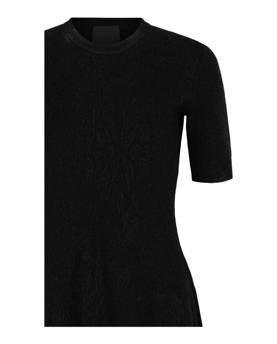 Givenchy Dress In Lurex With Floral Jacquard