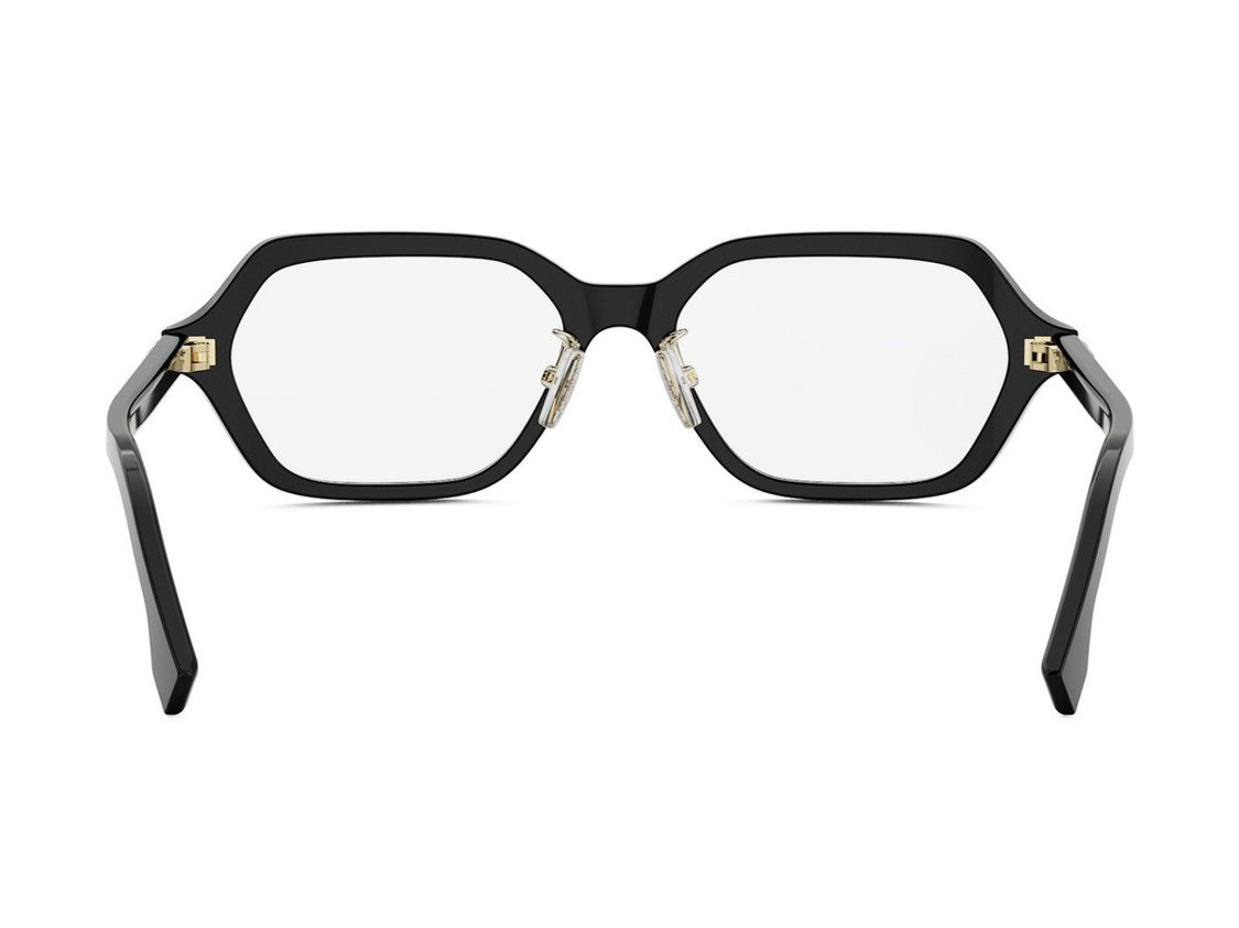 Fendi Fe50125f Bold Geometric Hexagonal Eyewear