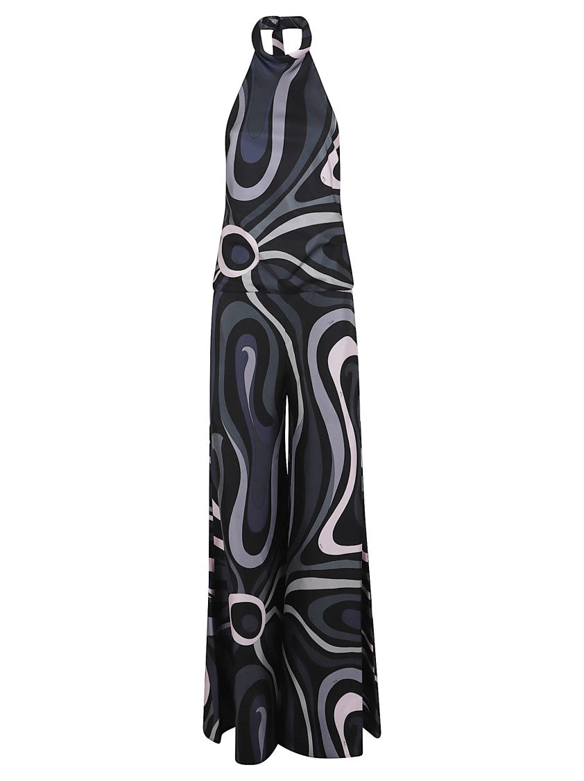 Emilio Pucci Halter Neck Jumpsuit