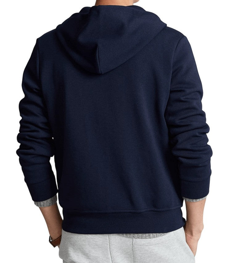 Polo Ralph Lauren Aviator Navy Zip-Up Hoodie With Drawstring