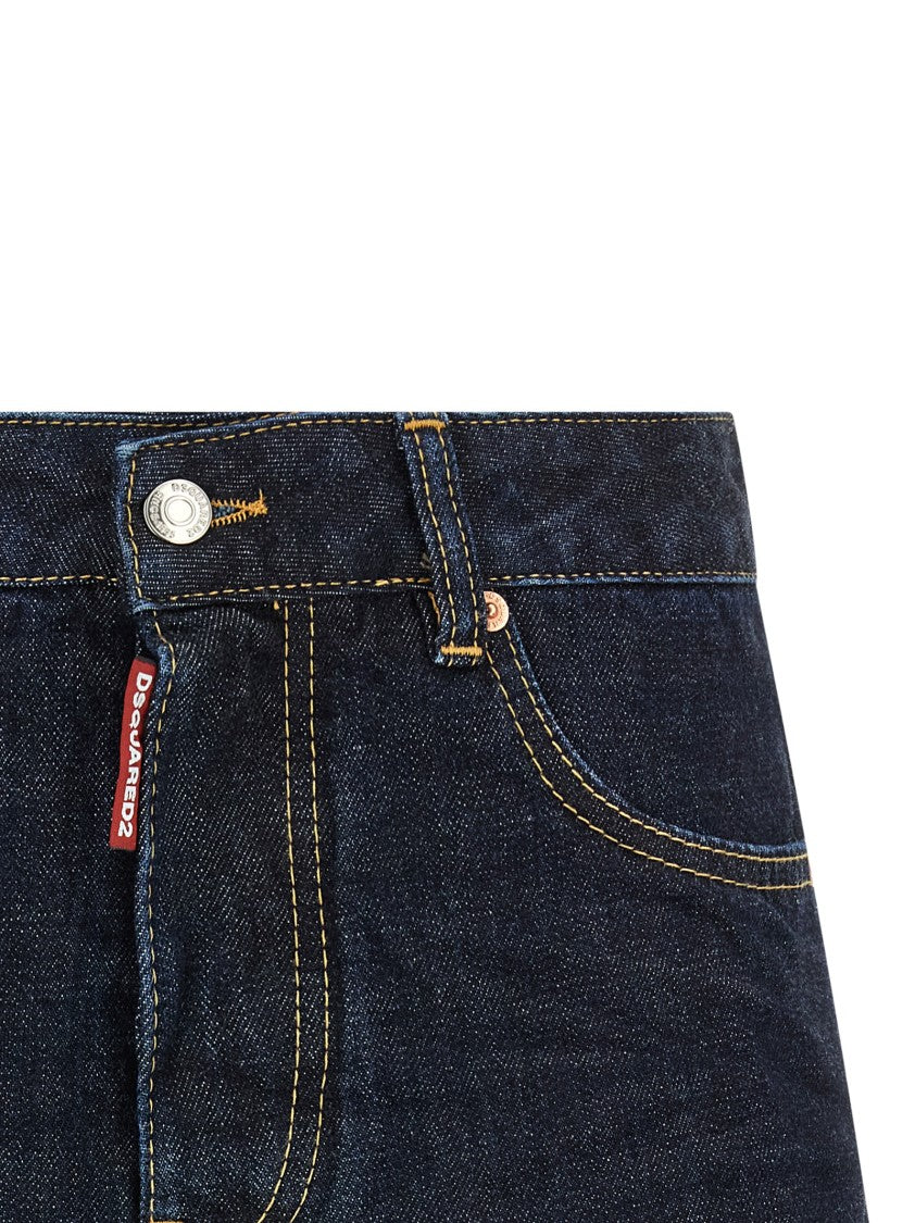 Dsquared2 'Cimosa Authentic Japanese Denim' Skirt